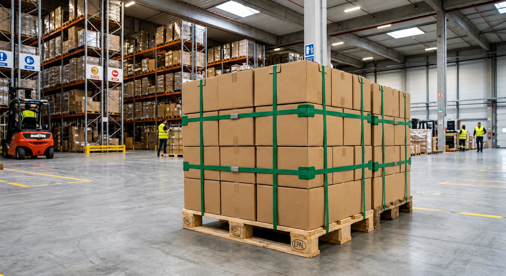 PET Strapping Band Exporter France — Greenstrix Industrial Packaging